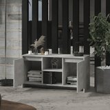 TV ormarić boja betona 102x37,5x52,5 cm od konstruiranog drva | Eponuda.com