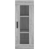  Visoka komoda siva sonome 34,5x34x180 cm od konstruiranog drva | shoptok.hr