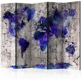Artgeist Paravan Inked World Map, 5-Delni, Dvostranski | Shoptok.si