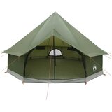 Tipi šator s krovom Maslinastozelena 300 x 300 x 200 cm | shoptok.hr