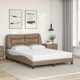  Okvir kreveta bez madraca Hvar boja cappuccina 120x200 cm umjetna koža | shoptok.hr