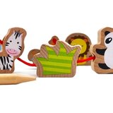 Classic World Drvene kocke za nizanje ZOO, 13 kom. | shoptok.hr