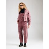 Carhartt WIP Hlače z naramnicami temno roza / črna / bela | Shoptok.si