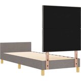 vidaXL Krevet od tkanine smeđe-sive boje 80x200 cm | shoptok.hr
