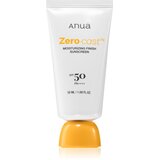 Anua Zero-Cast Moisturizing Finish Sunscreen vlažilna zaščitna krema SPF 50 50 ml Cene
