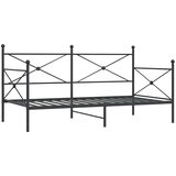  Dnevni krevet bez madraca crni 100x200 cm čelik | Eponuda.com