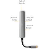 Nedis CCBW64210AT02 - Višenamenski USB razdelnik | Eponuda.com
