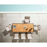 Ambia Garden VRTNI SEDEŽ tikovina aluminij antracit, svetlo siva | Shoptok.si