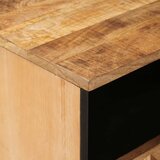  Noćni ormarić 2 pcs Smeđa 50 x 33 x 60 cm Čvrsto drvo manga | shoptok.hr