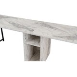 Hanah home twin study desk - freesia freesiablack study desk | ePonuda.com