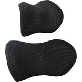  Vzglavnik z blazino Prilagodljiva 2 pcs Črna 4D Mreža, (5000111938) | Shoptok.si