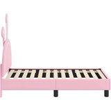  Posteljica za malčke z vzglavjem Roza 70 x 140 cm PU, (5000105642) | Shoptok.si