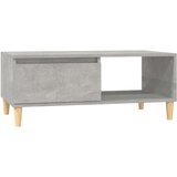  Klubska mizica betonsko siva 90x50x36,5 cm inženirski les, (20712206) | Shoptok.si