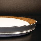 Kanlux 37317 - LED plafonsko svetlo NIFU LED/17,8W/230V prečnik 43 cm bela/smeđa | Eponuda.com