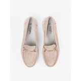 GOODIN Beige loafers made of natural leather | Shoptok.si