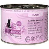 catz finefood Varčno pakiranje 24 x 200 g - Jagnjetina & zajec Cene