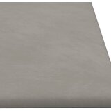  Zidna uzglavlja 12 kom. Svjetlosiva Baršun - Svjetlosiva 90 x 30 cm Pravokutno | shoptok.hr
