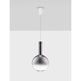 Nova Luce Siva staklena LED viseća svjetiljka s mogućnosti zatamnjivanja ø 30 cm Nostos – | shoptok.hr