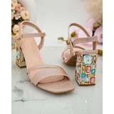 Resti Women's Solepte rhinestone post sandals | shoptok.hr