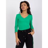 RUE PARIS Blouse-RV-BZ-7529.92-green | Shoptok.si