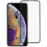  9H kaljeno zaščitno steklo za iPhone XS Max | Črn rob, Full Glue Cene
