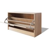 Klupa za Pohranu Obuće Hrast 80x24x45 cm | shoptok.hr