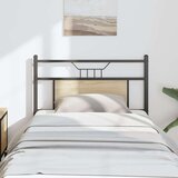  Uzglavlje boja hrasta sonome 80 cm konstruirano drvo i čelik | shoptok.hr