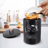 Orion Črn koš za biološke odpadke 8 l BLACK – | Shoptok.si