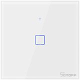 SONOFF pametno stensko stikalo Wi-Fi + RF433 enojno T1EU1C-TX | Shoptok.si