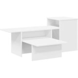  Konzolna stolica Bijelo 91,5 x 35 x 38,5 cm Konstruirano drvo | shoptok.hr