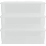  Plastične kutije za pohranu 3 kom 25 L za slaganje | Eponuda.com
