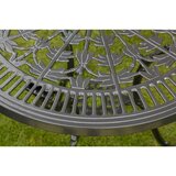 Gardenson Vrtna Miza Lugano, Aluminij, Ø 70cm | Shoptok.si