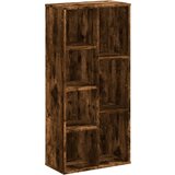 Maison Chic Knjižna omara - Knjižni regal dimljeni hrast 50x25x105 cm inženirski les, (21725905) | Shoptok.si