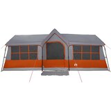  Obiteljski šator s krovom Siva i narančasta 622 x 295 x 238 cm | Eponuda.com