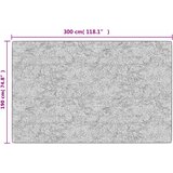  Perivi tepih 190 x 300 cm crno-bijeli | Eponuda.com