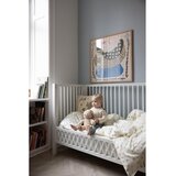 CamCam Copenhagen Bijeli dječji krevet s podesivom visinom/za spavanje s bebom 60x120 cm Harlequin – | shoptok.hr