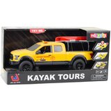  Auto za igru Pickup sa kajakom u transportu 1:12 - žuti | shoptok.hr