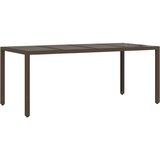  9-dijelni vrtni blagovaonski set s jastucima poliratan i staklo | shoptok.hr