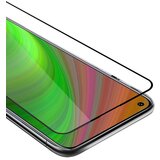 Cadorabo Huawei NOVA 7 5G - Zaščitna folija za transparentna s črno barvo - Zaščitno steklo s kaljenim zaslonom s trdoto 9H in 3D dotikom, (20604432) | Shoptok.si