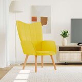  Stolica za opuštanje od tkanine boja senfa | shoptok.hr