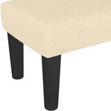  Klupa krem 100x30x30 cm od tkanine | shoptok.hr