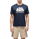 Sundek Majice s kratkimi rokavi New Simeon Logo Modra Cene