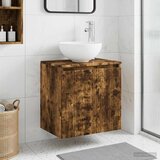  Umivaonik s policom Dimljeni hrast 49,5 x 35 x 63 cm | shoptok.hr