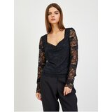 Guess Black Women's Lace T-Shirt Gemma - Women | shoptok.hr