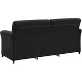 SOFA za 3 osobe Crna 198 x 83 x 95 cm Baršun | Eponuda.ba