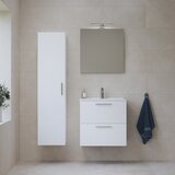 Vitra MIASET60BSET Mia 59 x 61 x 39,5 cm kopalniški sestav s stransko omarico | Shoptok.si