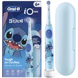 Oral-b iO Kids Disney Stitch with Travel Case Dječja Rotirajuća četkica za zube Plavo | shoptok.hr