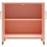 CosmoLiving by Cosmopolitan rožnata omarica 86x85x41 cm westerleigh – | Shoptok.si