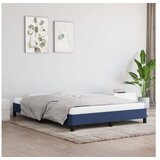  Posteljni okvir moder 140x200 cm blago | Shoptok.si