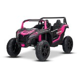 Lean Toys Ogromen električni UTV XXL 24V avtomobilček za vožnjo litij baterija roza | Shoptok.si
